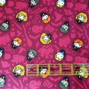 Harry Potter 1/2 yard pre cut Warner Bros fabric New sewers crafters DIY project